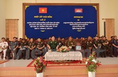 Inauguration d’un ouvrage de l'Ecole du génie du Cambodge financée par le Vietnam