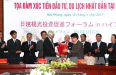 Colloque de promotion de l'investissement et du tourisme japonais à Hai Phong 
