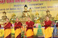 Ouverture de la deuxième Journée culturelle du bouddhisme indien