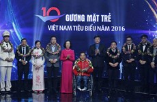 Les dix jeunes éminents du Vietnam à l'honneur​