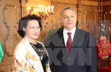 La présidente de l’AN rencontre le PM hongrois