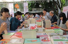 Journée des livres à la bibliothèque nationale du Vietnam