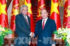 Visite officielle du  Premier ministre sri lankais au Vietnam