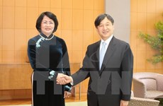 La vice-présidente du Vietnam rencontre des membres de la famille impériale du Japon