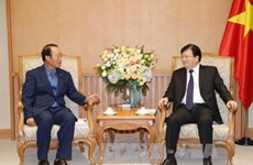 Le vice-Premier ministre Trinh Dinh Dung reçoit le PDG de Korea Southern Power
