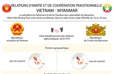 Relations d'amitié et de coopération traditionnelle Vietnam - Myanmar