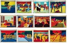 Exposition cubaine de peintures et d’affiches à Hanoi