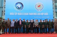 Formation d’officiers d’état-major pour l’ONU au Vietnam
