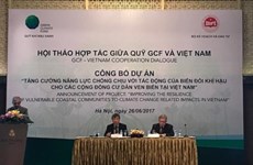 Le Vietnam renforce sa capacité d’adaptation au changement climatique