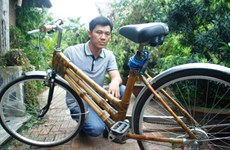 Vélo en bambou – Nouveau produit touristique de Hoi An