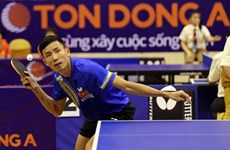 Ouverture du tournoi international de ping-pong “Raquette d’or”  à Hô Chi Minh-Ville