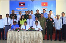 Quang Tri, Savanakhet et Salavan unies pour une frontière de paix et d’amitié