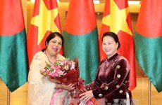 La présidente du Parlement bangladais termine sa visite au Vietnam