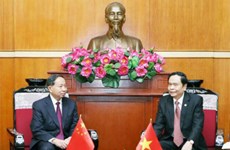 Vietnam-Chine : renforcement de la coopération entre le FPV et la CCPPC