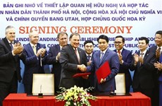 Hanoi et l’État américain de l'Utah nouent une coopération