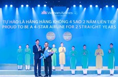 Vietnam Airlines continue d’affirmer son statut de service à 4 étoiles