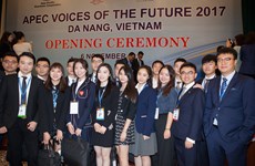 Ouverture du forum Voix du Futur de l'APEC 2017