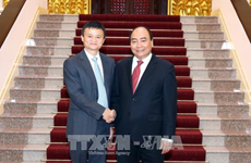 Le Premier ministre reçoit le président du groupe Alibaba