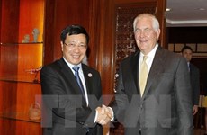 APEC 2017 : le vice-PM Pham Binh Minh reçoit le secrétaire d’Etat américain Rex Tillerson