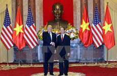 Entretien entre les présidents Tran Dai Quang et Donald Trump