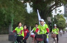 Hanoï : faire du vélo pour améliorer la prise de conscience sur la croissance verte