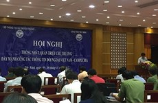 Intensification de la coopération Vietnam-Cambodge dans le travail d'information pour l'étranger