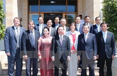 Activités de la présidente de l’AN Nguyen Thi Kim Ngan en Australie