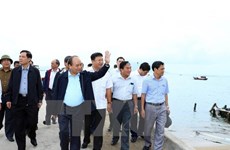 Typhon Damrey : le Premier ministre se rend à Khanh Hoa 