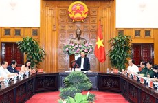 Le PM Nguyen Xuan Phuc travaille avec les responsables d’An Giang