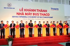 Inauguration de l’usine de fabrication d’autobus de Thaco