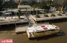 A Ho Chi Minh-Ville, des passagers conquis par les bateaux-bus