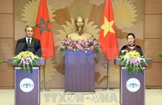 APPF-26 : la présidente de l’AN reçoit des parlementaires marocain, laotien et japonais
