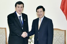 APPF-26 : le vice-PM Pham Binh Minh reçoit une délégation japonaise