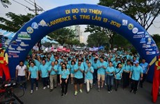 Marche philanthropique Lawrence S.Ting à Hô Chi Minh-Ville