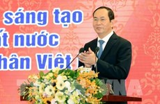 Le président Tran Dai Quang appelle à développer l’économie privée