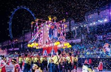Le Vietnam à la Chingay Parade 2018 à Singapour