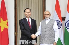 Entretien entre le président vietnamien et le Premier ministre indien