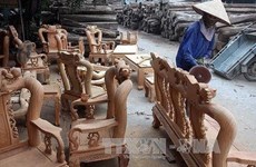 Le Vietnam à la Foire internationale de meubles de Singapour 2018