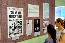 Exposition sur la vague de protestation contre la guerre américaine injustifiée au Vietnam
