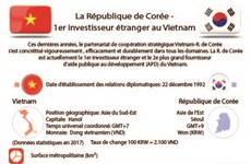 La République de Corée - 1er investisseur étranger au Vietnam