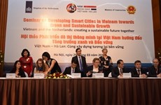 Vietnam-Pays-Bas : Développement des centres urbains intelligents vers une croissance verte