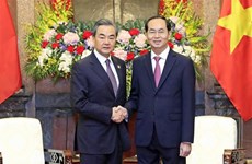 Le président Trân Dai Quang reçoit le ministre chinois des Affaires étrangères