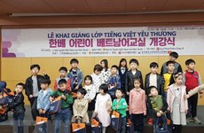Séoul: cours de langue vietnamienne pour les enfants de familles vietnamo-sud-coréennes 