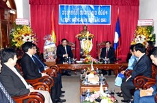 Nouvel An du Laos 2018 : les dirigeants de Ho Chi Minh-Ville formulent leurs vœux