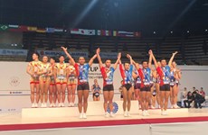 Coupe du monde de gymnastique Aérobic Suzuki 2018 : neuf médailles pour le Vietnam 