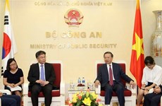 Vietnam et R. de Corée renforcent la coopération dans la lutte contre la criminalité