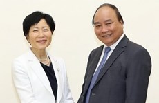 Le PM Nguyen Xuan Phuc reçoit la PDG du Fonds pour l’environnement mondial