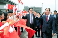 Le président Tran Dai Quang en visite d’Etat au Japon