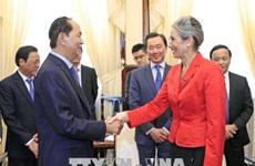 Le président Tran Dai Quang reçoit l’ambassadrice néerlandaise  ​