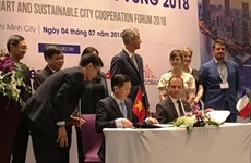 Forum de coopération Vietnam-France sur la zone urbaine intelligente et durable